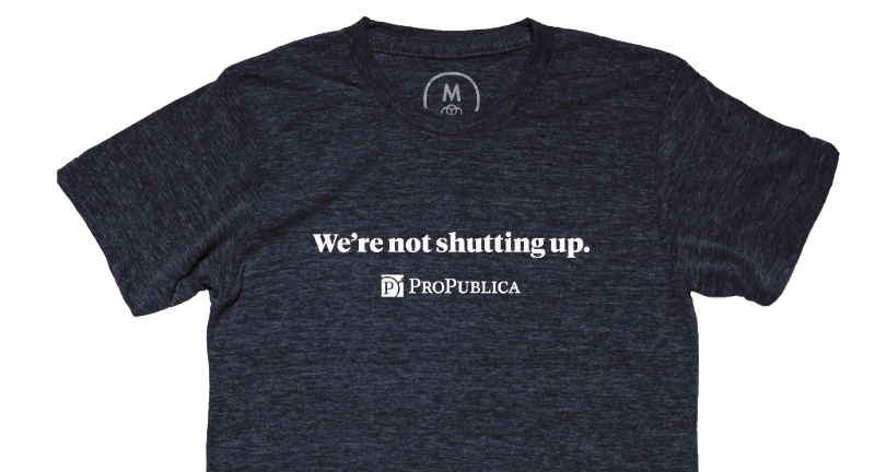 ProPublica designed this shirt after Stephen K. Bannon’s comments to the New York Times.